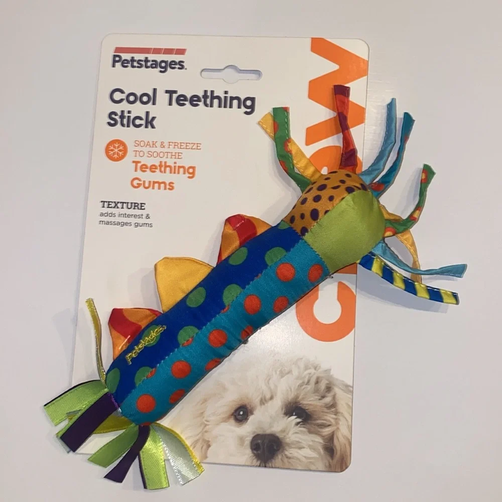 Cool Teething Stick,Pets Disposable Warmer Heat Pack & Pet Brush- NWT